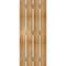Ekena Millwork Spaced Board-n-Batten Shutters, Rough Sawn Western Red Cedar, 23W x 56H, PR RBS06S23X056RWR - alternate 4
